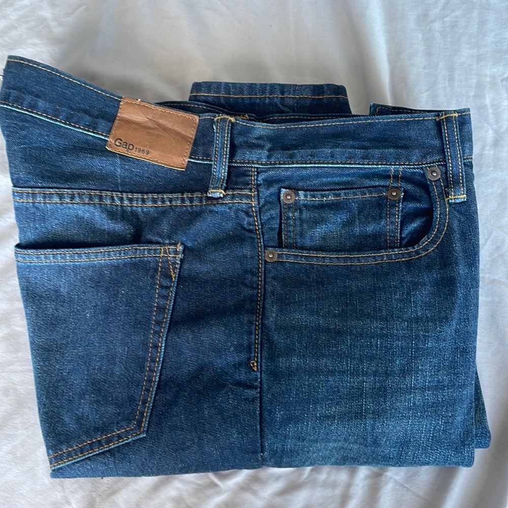 Gap 1969 Dark wash Jeans Boot style. 32 x 32. Never used.